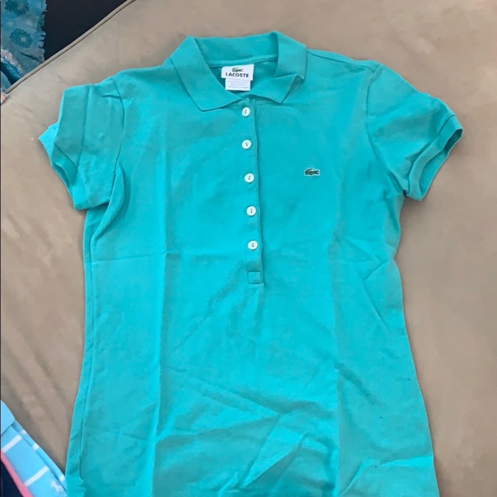 Turquoise Woman’s Lacoste- Size 38